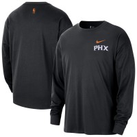 Phoenix Suns Nike 2025/26 City Edition Remix Essential Logo Long Sleeve T-Shirt - Black