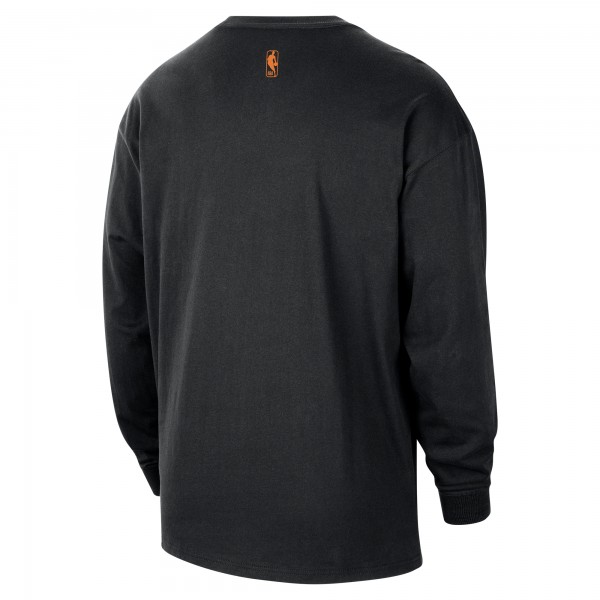 Phoenix Suns Nike 2025/26 City Edition Remix Essential Logo Long Sleeve T-Shirt - Black
