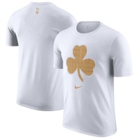 Boston Celtics Nike 2025/26 City Edition Remix Essential Logo T-Shirt - White