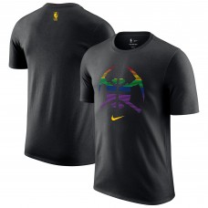 Denver Nuggets Nike Black 2025/26 City Edition Remix Essential Logo T-Shirt