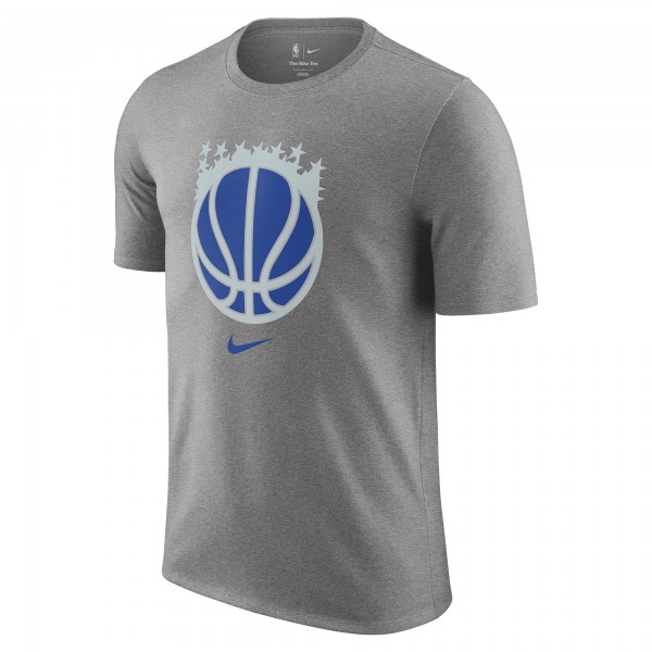 Orlando Magic Nike 2025/26 City Edition Remix Essential Logo T-Shirt - Heather Gray