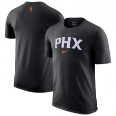Phoenix Suns Nike 2025/26 City Edition Remix Essential Logo T-Shirt - Black