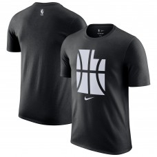 Utah Jazz Nike 2025/26 City Edition Remix Essential Logo T-Shirt - Black