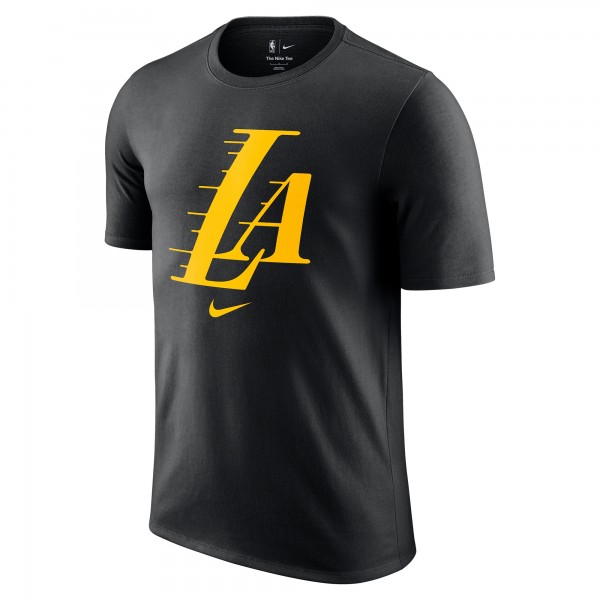 Los Angeles Lakers Nike 2025/26 City Edition Remix Essential Logo T-Shirt - Black