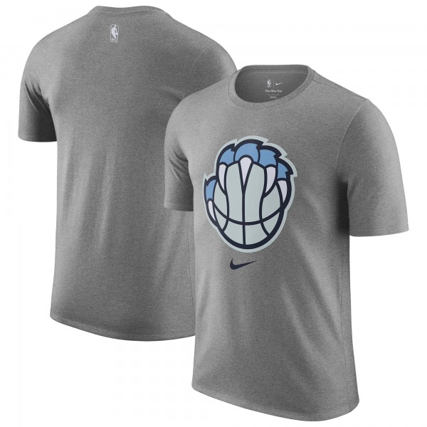 Memphis Grizzlies Nike 2025/26 City Edition Remix Essential Logo T-Shirt - Heather Gray