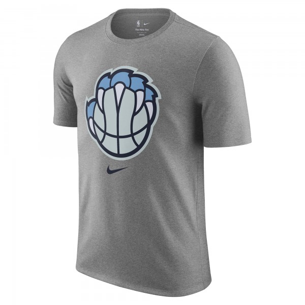 Memphis Grizzlies Nike 2025/26 City Edition Remix Essential Logo T-Shirt - Heather Gray