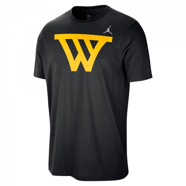 Golden State Warriors Jordan Brand Black Statement Edition Essential T-Shirt