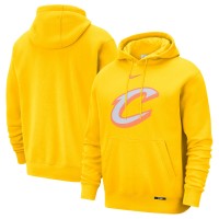 Толстовка Cleveland Cavaliers Nike 2025/26 City Edition Essential Logo Remix - Yellow