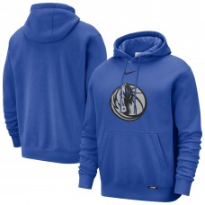Dallas Mavericks Nike 2025/26 City Edition Essential Logo Remix Hoodie - Blue