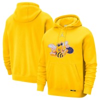 Толстовка Charlotte Hornets Jordan Brand 2025/26 City Edition Essential Logo Remix - Yellow