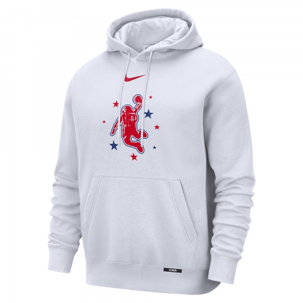 Толстовка Houston Rockets Nike 2025/26 City Edition Essential Logo Remix - White