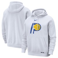 Толстовка Indiana Pacers Nike 2025/26 City Edition Essential Logo Remix - White