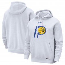 Indiana Pacers Nike 2025/26 City Edition Essential Logo Remix Hoodie - White