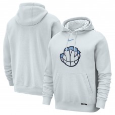 Memphis Grizzlies Nike Silver 2025/26 City Edition Essential Logo Remix Hoodie