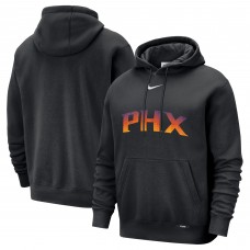 Phoenix Suns Nike 2025/26 City Edition Essential Logo Remix Hoodie - Black