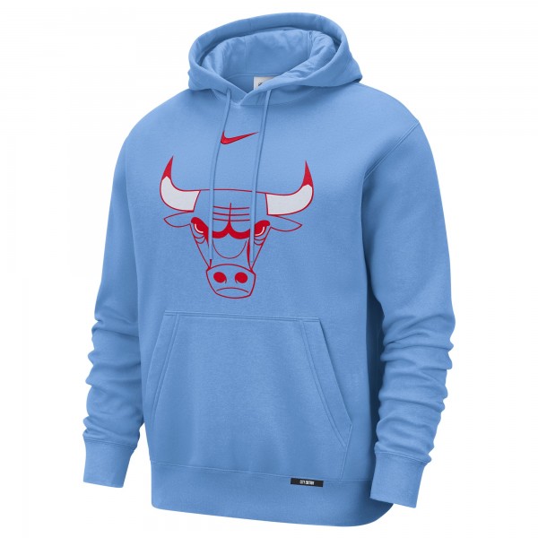 Толстовка Chicago Bulls Nike 2025/26 City Edition Essential Logo Remix - Light Blue