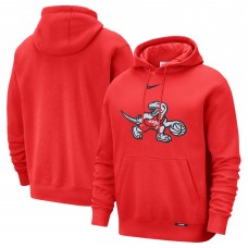 Toronto Raptors Nike 2025/26 City Edition Essential Logo Remix Hoodie - Red