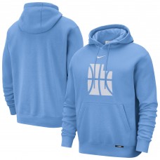 Utah Jazz Nike 2025/26 City Edition Essential Logo Remix Hoodie - Blue