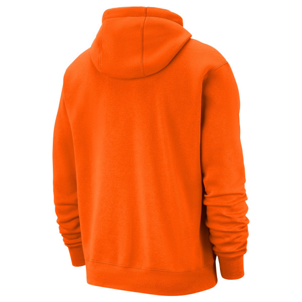 Толстовка New York Knicks Nike Orange 2025/26 City Edition Essential Logo Remix