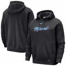 Miami Heat Nike Black 2025/26 City Edition Essential Remix Club Hoodie