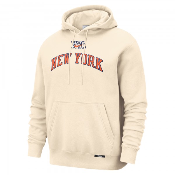 Толстовка New York Knicks Nike 2025/26 City Edition Essential Remix Club - Natural