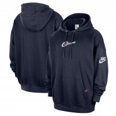 Толстовка Cleveland Cavaliers Nike Navy Classic Edition Hardwood Classics Premium Club Heavyweight Fleece