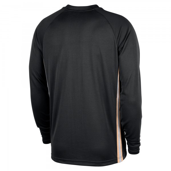 Футболка с длинным рукавом Atlanta Hawks Nike 2025/26 City Edition Authentic Pregame Dri-FIT Shooting - Black