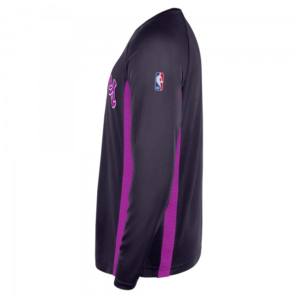 Футболка с длинным рукавом Minnesota Timberwolves Nike 2025/26 City Edition Authentic Pregame Dri-FITShooting - Purple