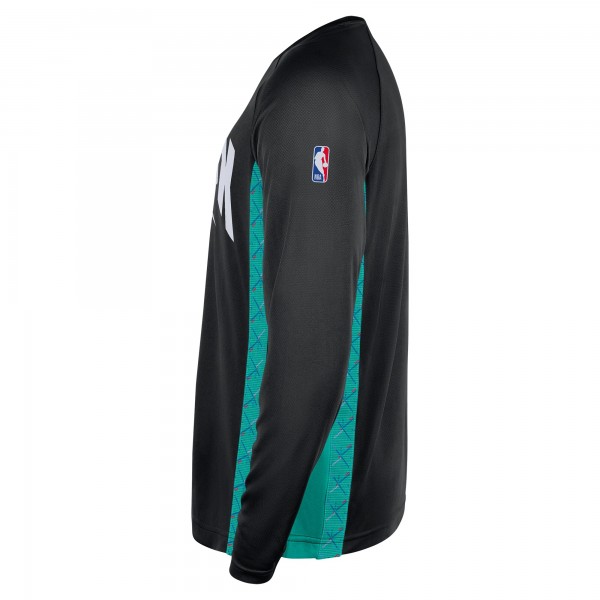 Футболка с длинным рукавом Portland Trail Blazers Nike 2025/26 City Edition Authentic Pregame Dri-FITShooting - Black