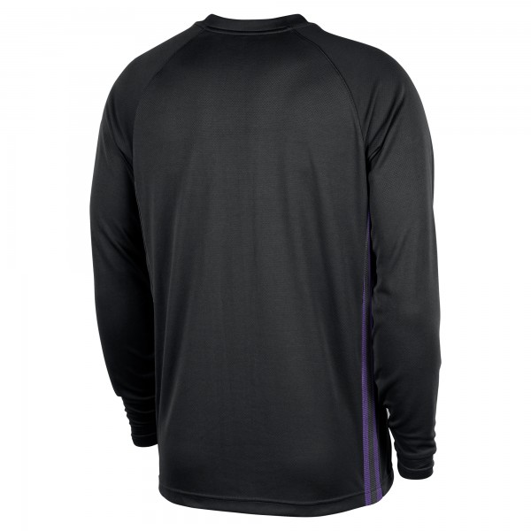 Футболка с длинным рукавом Los Angeles Lakers Nike 2025/26 City Edition Authentic Pregame Dri-FITShooting - Black