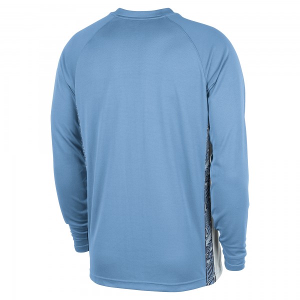 Футболка с длинным рукавом Memphis Grizzlies Nike 2025/26 City Edition Authentic Pregame Dri-FITShooting - Light Blue