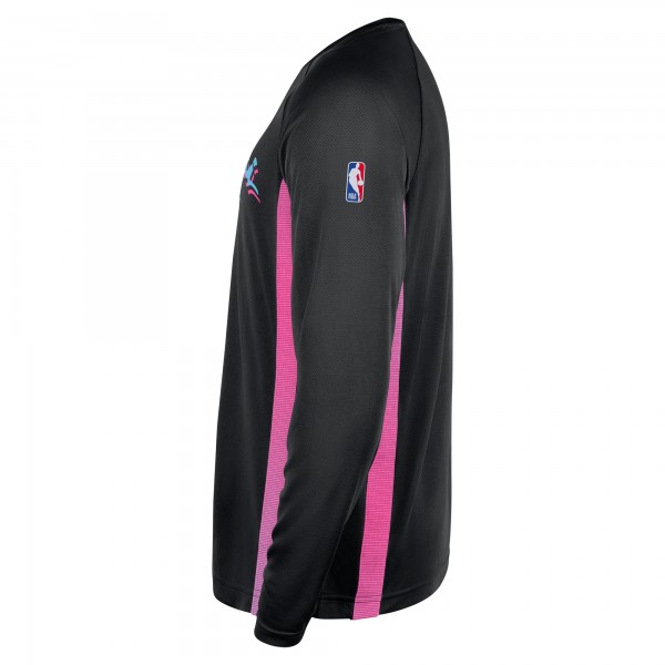 Футболка с длинным рукавом Miami Heat Nike 2025/26 City Edition Authentic Pregame Dri-FITShooting - Black