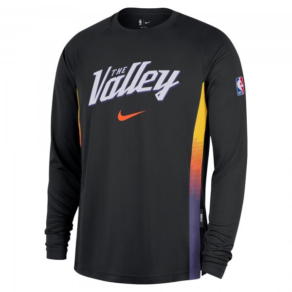 Футболка с длинным рукавом Phoenix Suns Nike 2025/26 City Edition Authentic Pregame Dri-FITShooting - Black