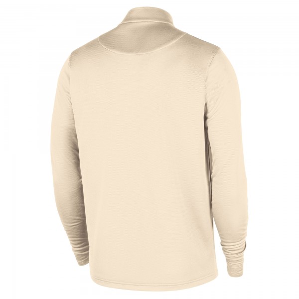 Кофта на короткой молнии Golden State Warriors Nike 2025/26 City Edition Remix Authentic Coaches Dri-FIT - Natural