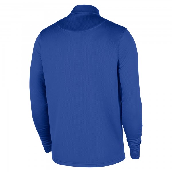 Indiana Pacers Nike Blue 2025/26 City Edition Remix Authentic Coaches Dri-FIT Half-Zip Top