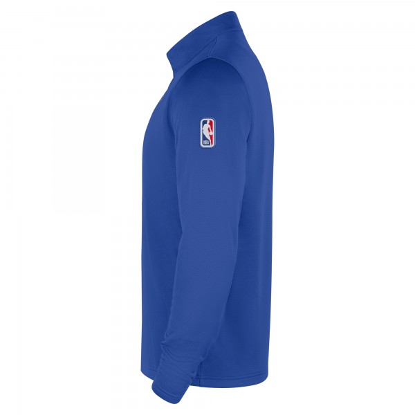 Indiana Pacers Nike Blue 2025/26 City Edition Remix Authentic Coaches Dri-FIT Half-Zip Top