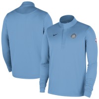 Memphis Grizzlies Nike 2025/26 City Edition Remix Authentic Coaches Dri-FIT Half-Zip Top - Light Blue
