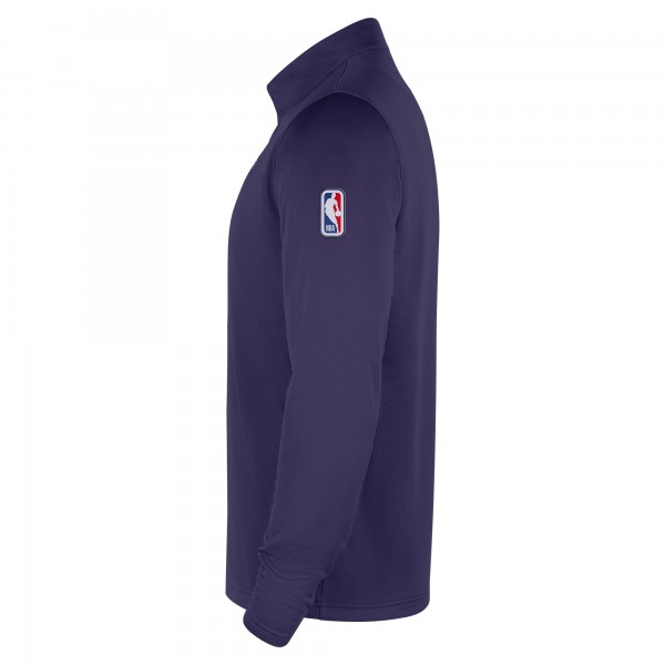 Sacramento Kings Nike 2025/26 City Edition Remix Authentic Coaches Dri-FIT Half-Zip Top - Purple
