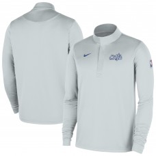 Orlando Magic Nike 2025/26 City Edition Remix Authentic Coaches Dri-FIT Half-Zip Top - Silver