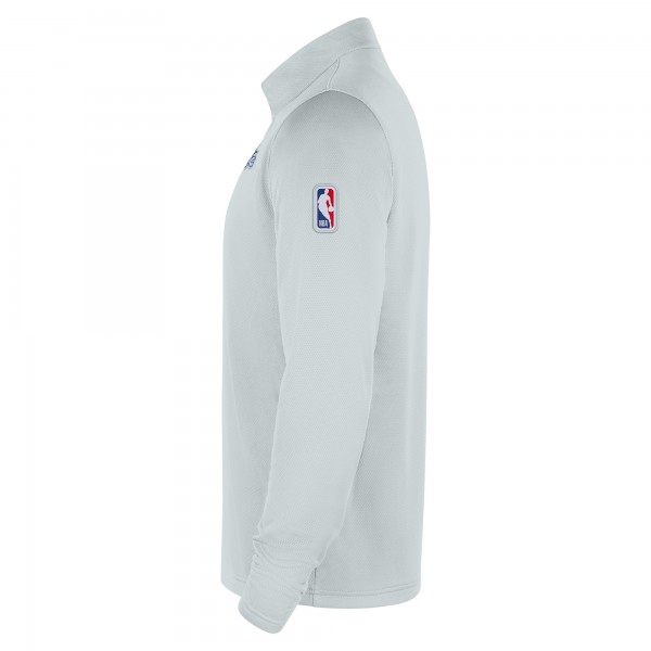 Orlando Magic Nike 2025/26 City Edition Remix Authentic Coaches Dri-FIT Half-Zip Top - Silver