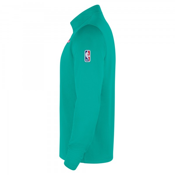 San Antonio Spurs Nike 2025/26 City Edition Remix Authentic Coaches Dri-FIT Half-Zip Top - Green