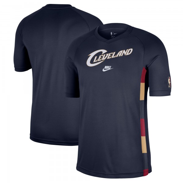 Футболка Cleveland Cavaliers Nike Navy Classic Edition Hardwood Classics Authentic Game Shooting
