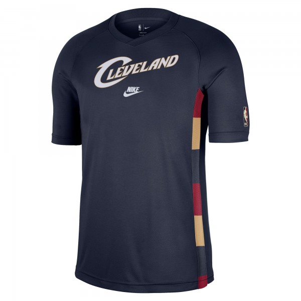 Футболка Cleveland Cavaliers Nike Navy Classic Edition Hardwood Classics Authentic Game Shooting