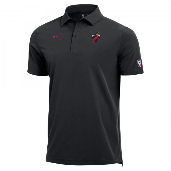 Miami Heat Nike Black 2025/26 Authentic Dri-FIT Coaches Polo