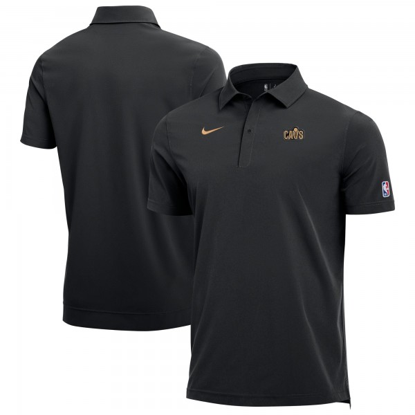 Cleveland Cavaliers Nike Black 2025/26 Authentic Dri-FIT Coaches Polo