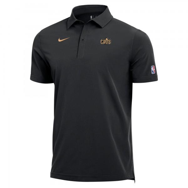 Cleveland Cavaliers Nike Black 2025/26 Authentic Dri-FIT Coaches Polo