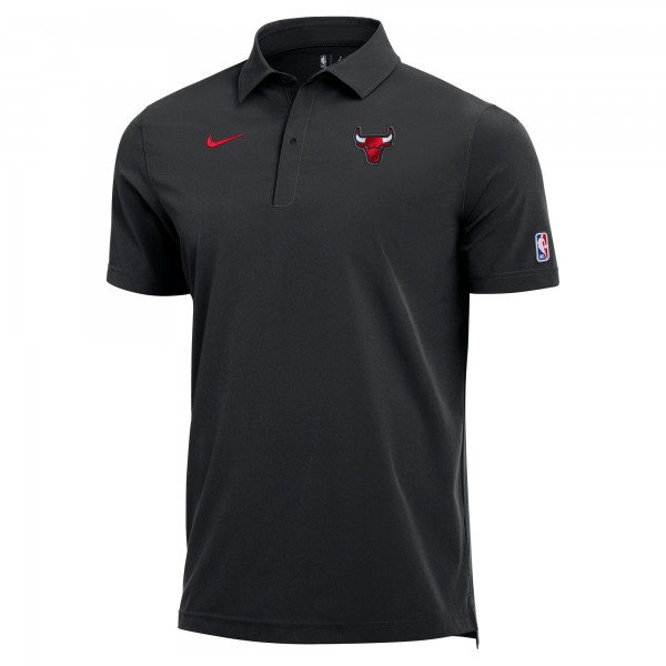 Поло Chicago Bulls Nike Black 2025/26 Authentic Dri-FIT Coaches