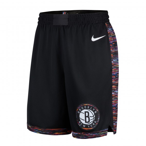 Шорты Brooklyn Nets Nike 2025/26 City Edition Remix Dri-FIT Swingman - Black