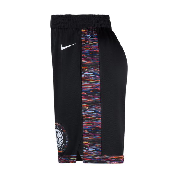 Шорты Brooklyn Nets Nike Black 2025/26 City Edition Remix Dri-FIT Swingman