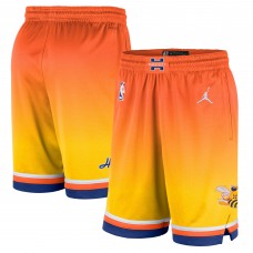 Charlotte Hornets Jordan Brand 2025/26 City Edition Remix Dri-FIT Swingman Shorts - Orange